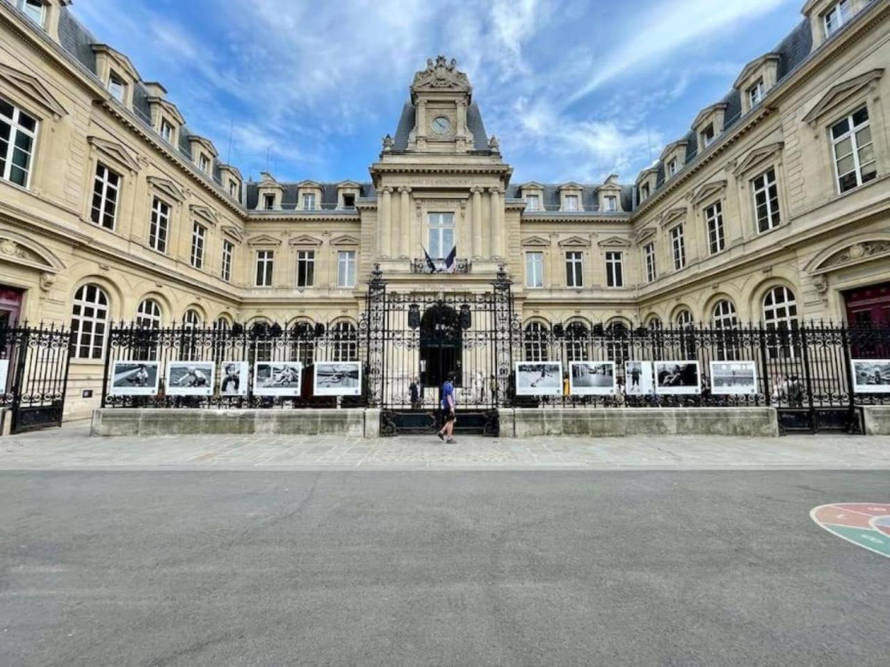 La Galerie Des Archives-Unique And Elegant Gem-Marais Daire Paris Dış mekan fotoğraf